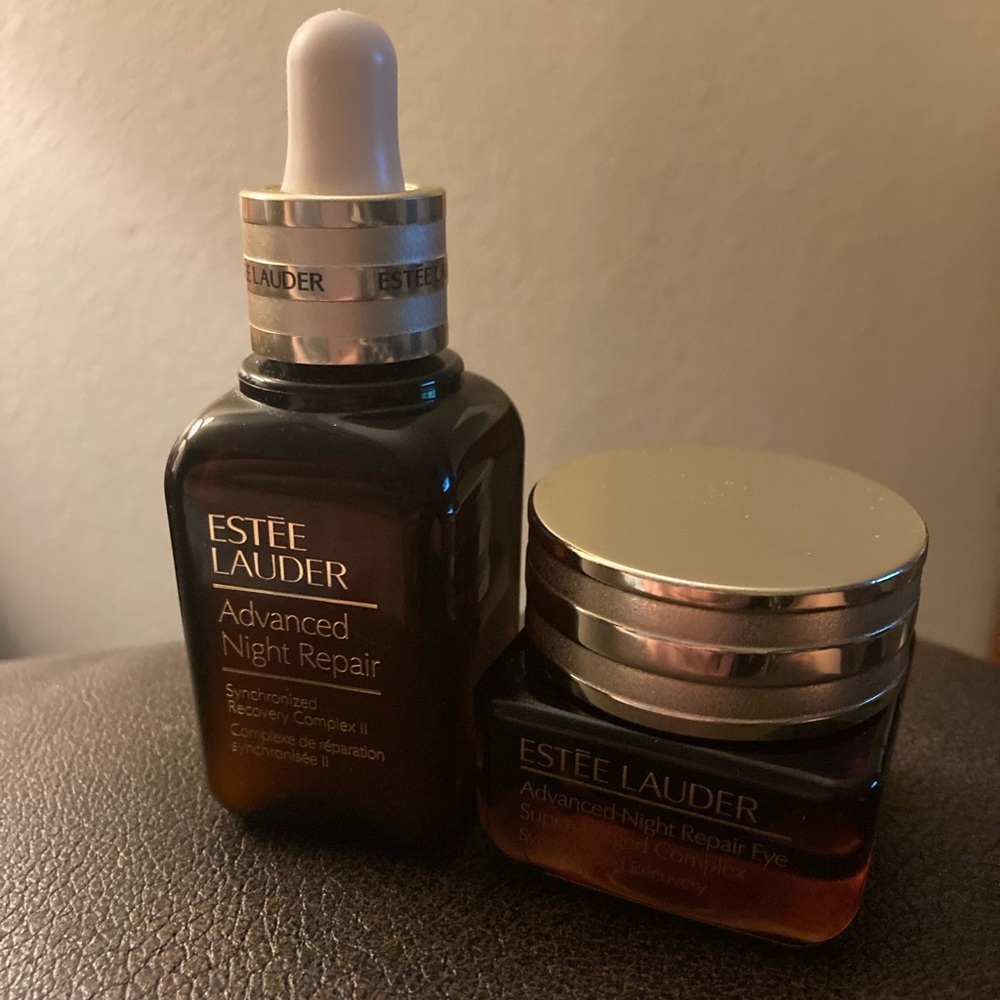 Estée Lauder Advanced Night repair serum and eye cream